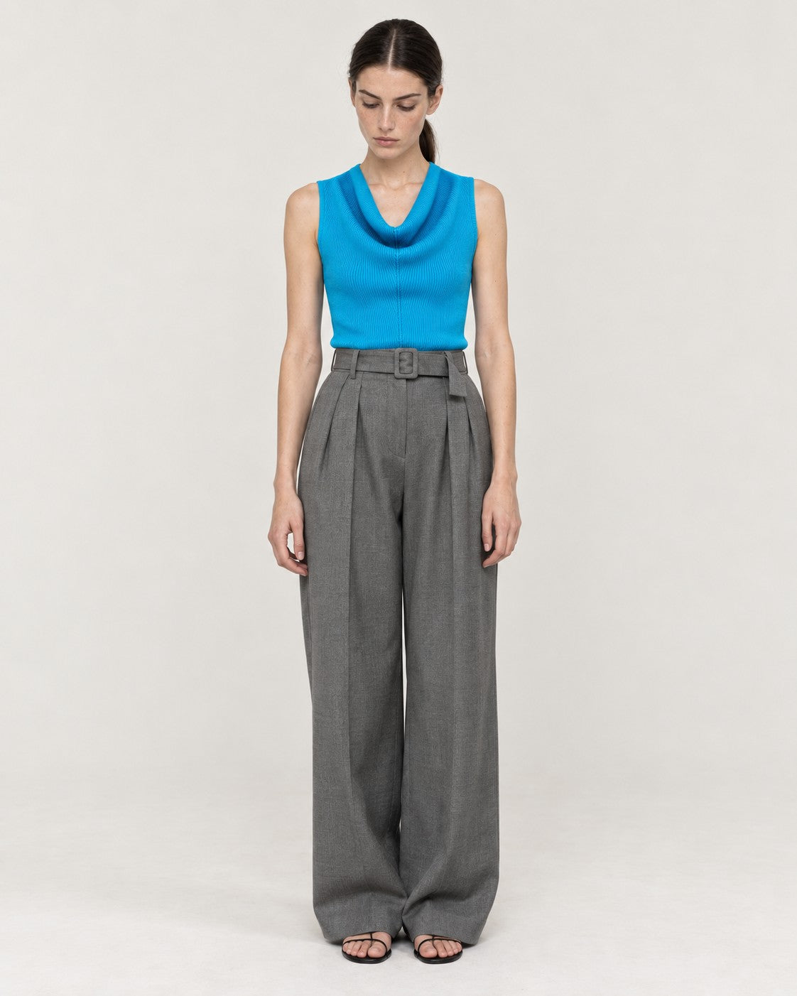Grey Trousers, front