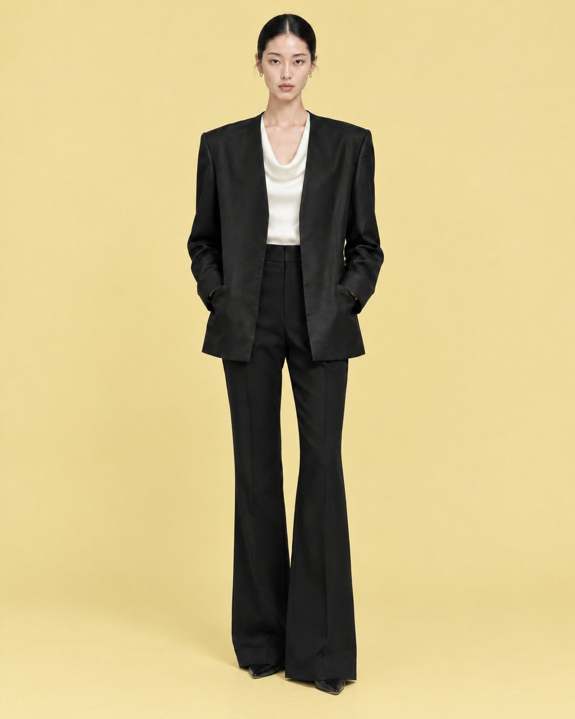 Silk Jacket, butter